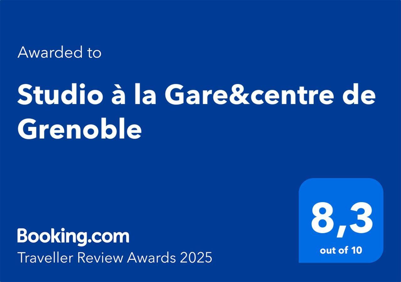 Studio A La Gare&Centre De 그르노블 외부 사진